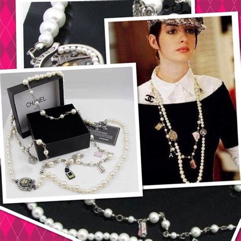 devil wears prada chanel necklace replica|the devil wears prada photos.